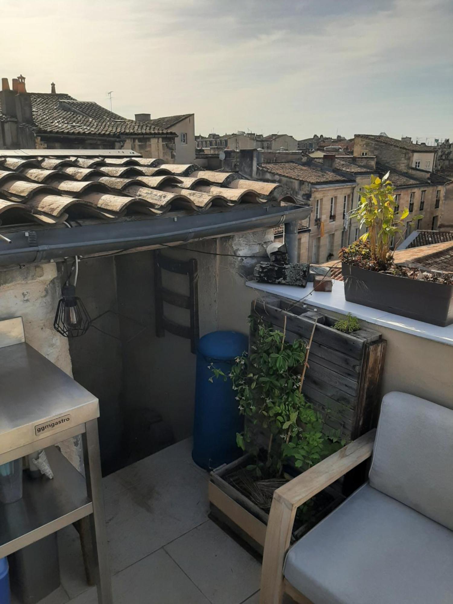 Appartement Avec Terrasse Centre Bordéus Exterior foto